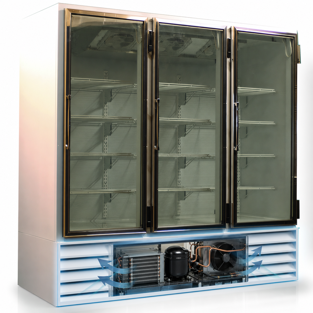 Bottom-Mount Self-Contained Refrigeration