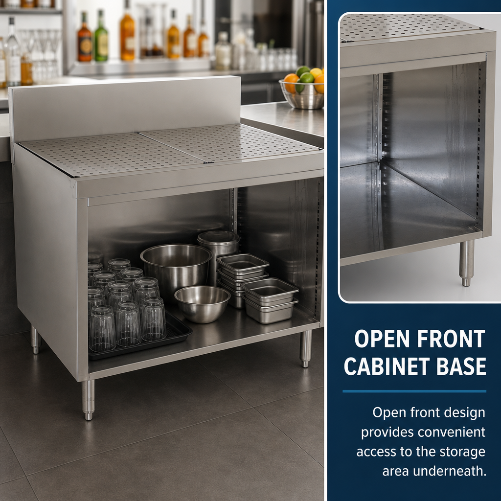Open Front Cabinet Base