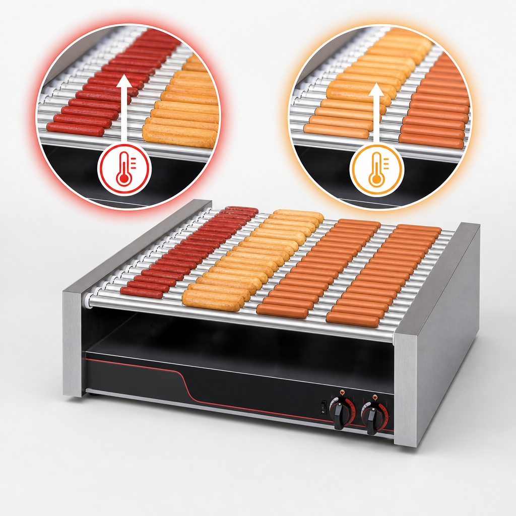 Independent Heating Zones