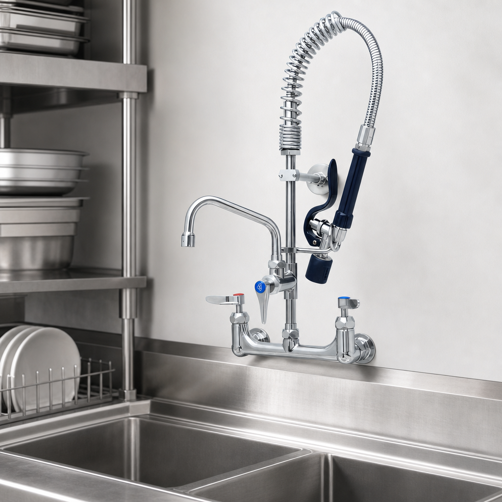 Wall-Mount Mini Pre-Rinse Design