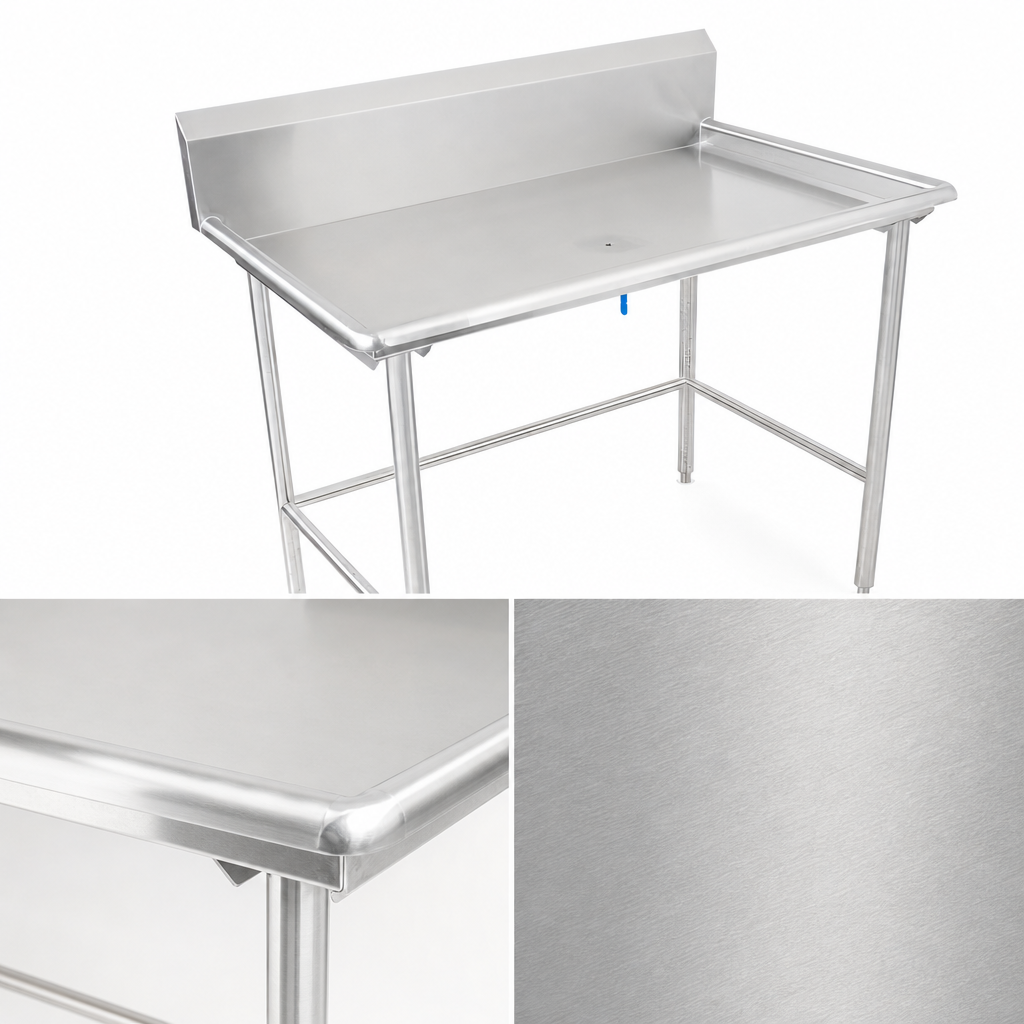 16-Gauge 300 Series Stainless Steel Top