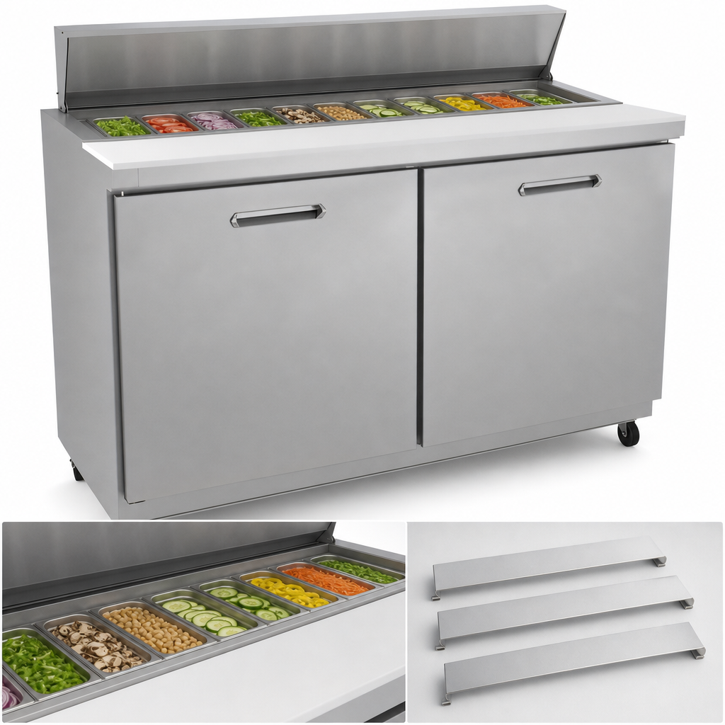 16 x 1/6 Pan Capacity