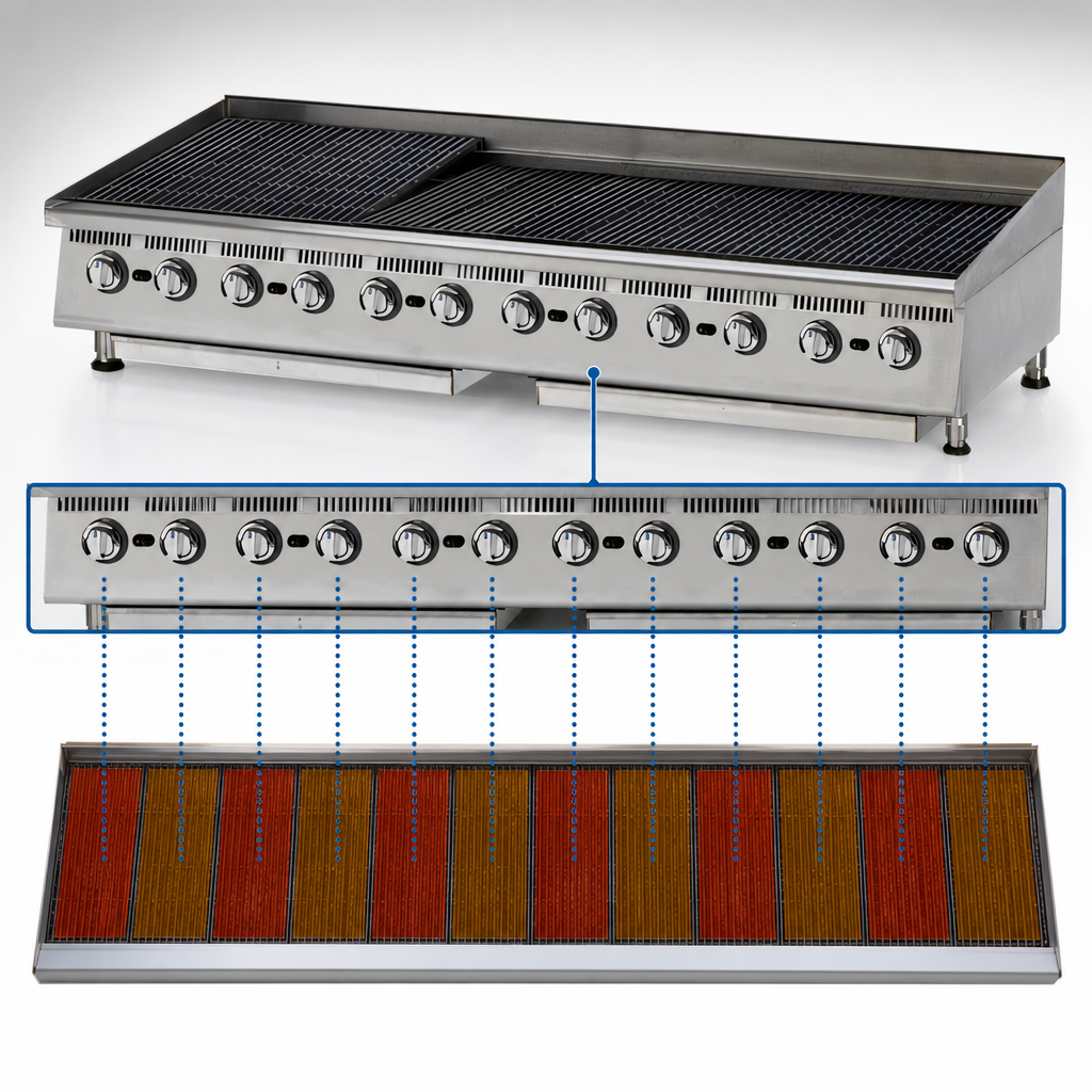 12 Individual Manual Controls