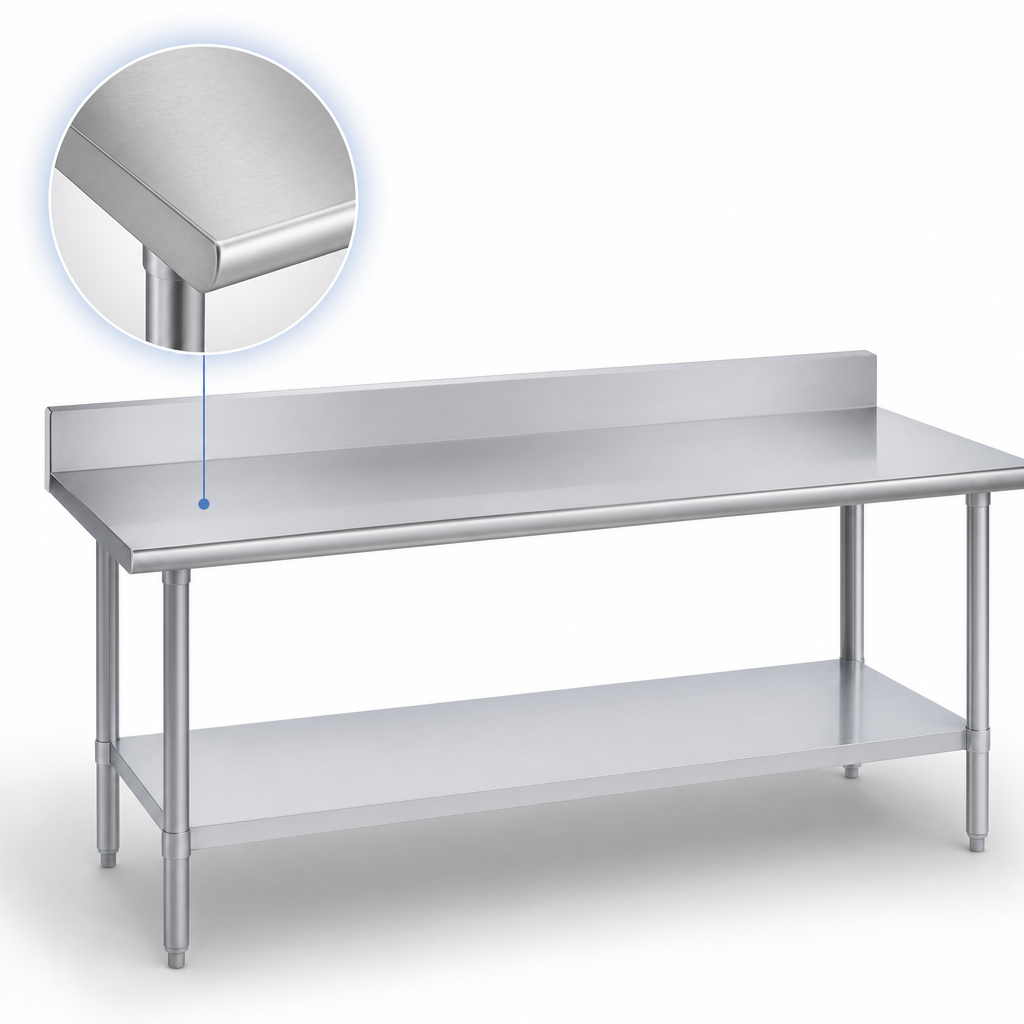 14 Gauge 300 Series Stainless Steel Top