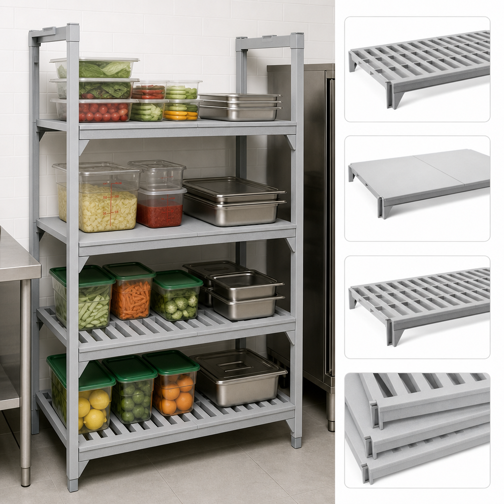 4-Shelf Mixed Shelf Layout