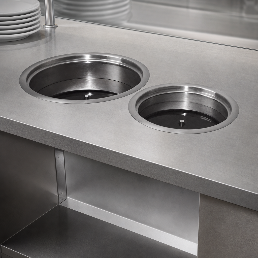 Waterless Drop-In Design