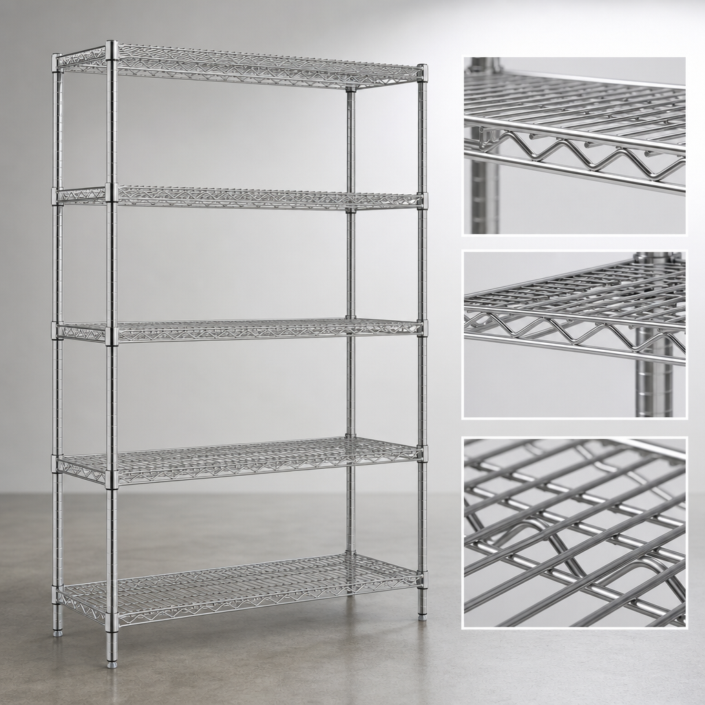 Patented QuadTruss® Shelves