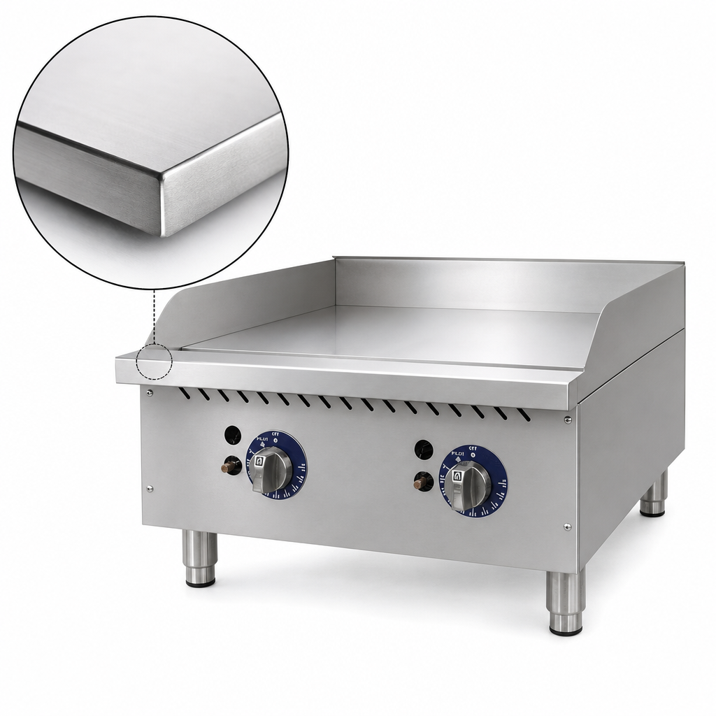 1-Inch Polished Griddle Plate