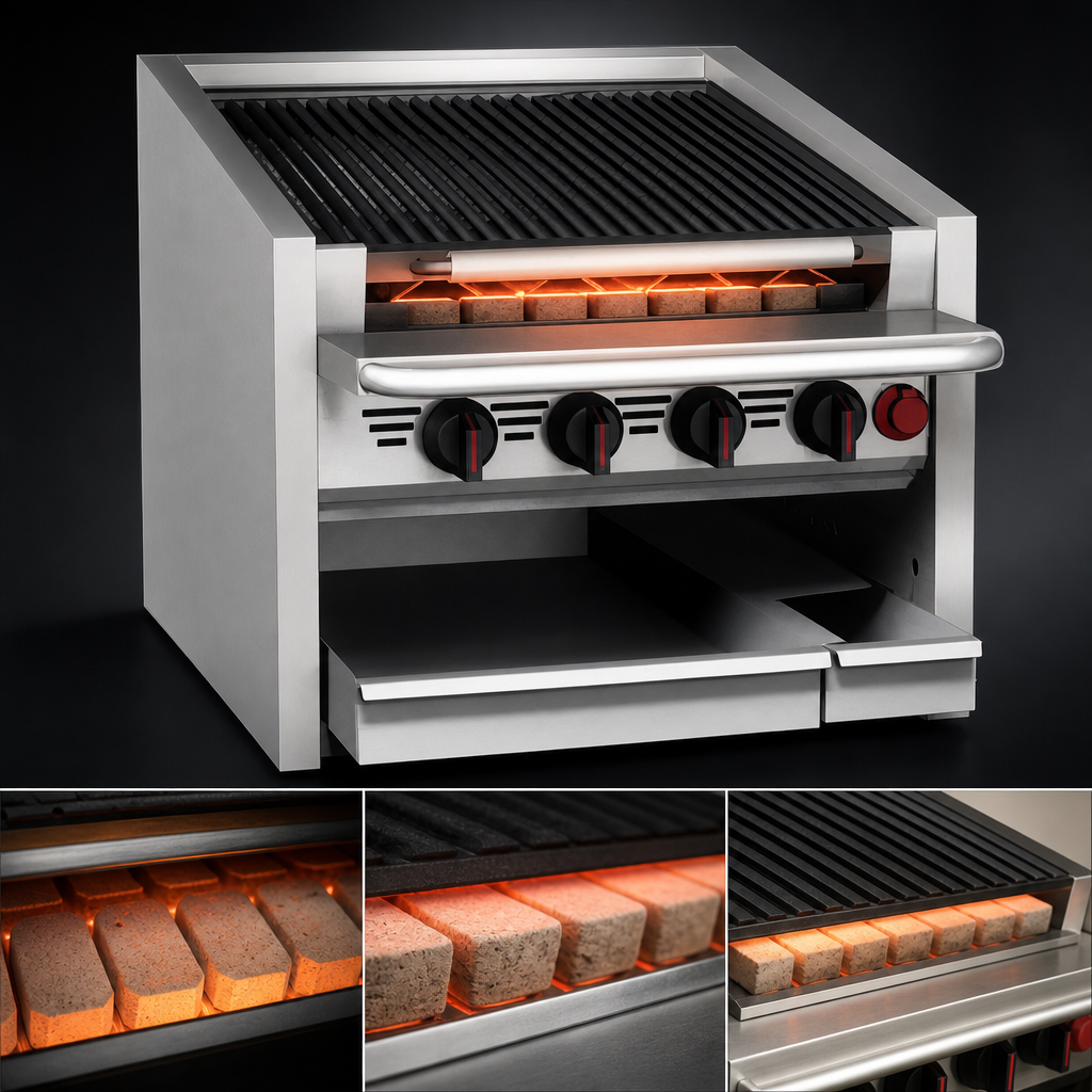 Ceramic Briquette Heating