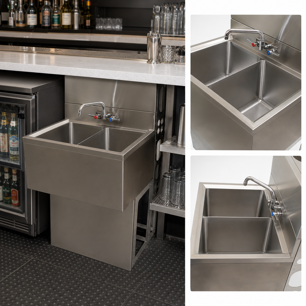 Slim-Line Two-Compartment Design