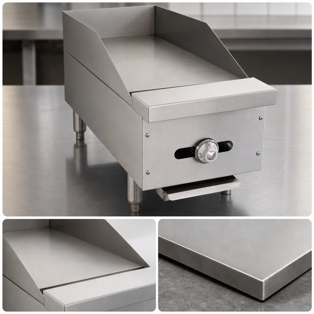 Smooth Steel Griddle Plate