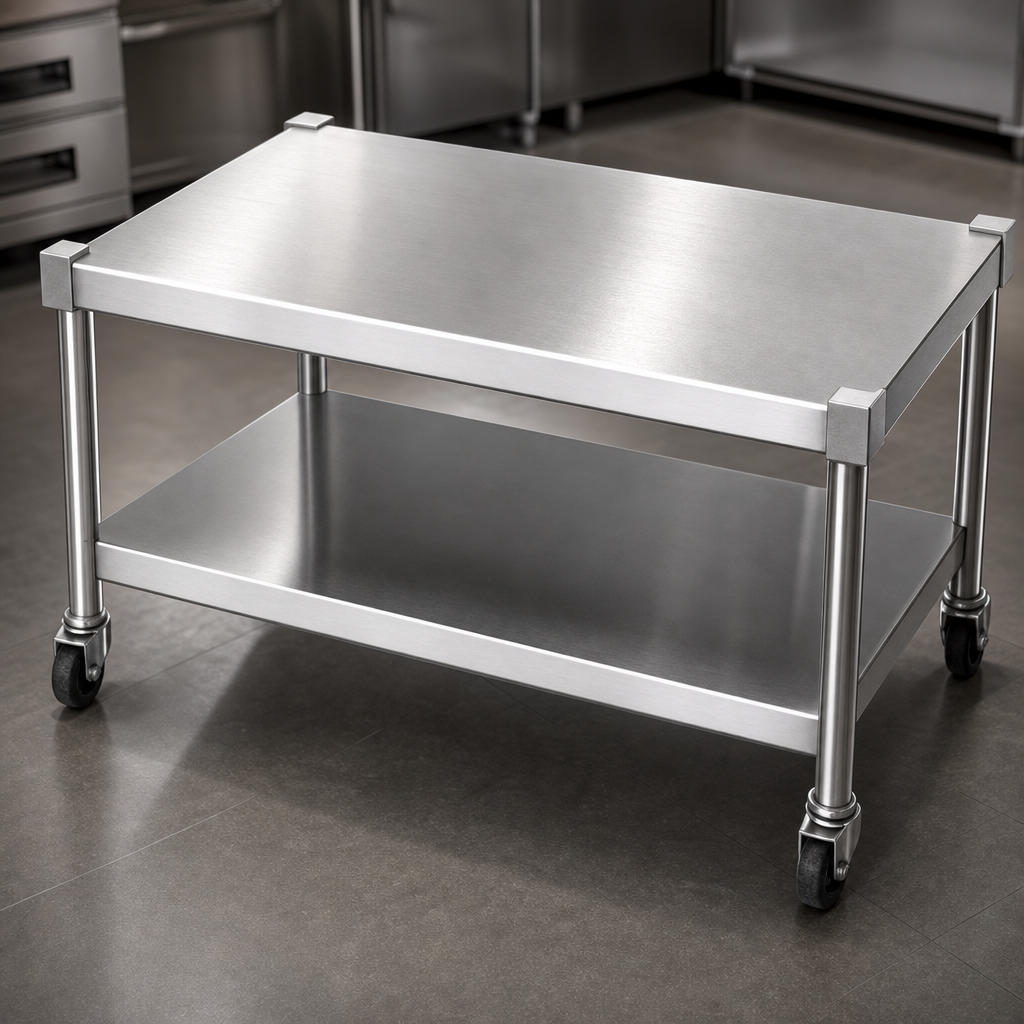 14-Gauge Stainless Steel Top