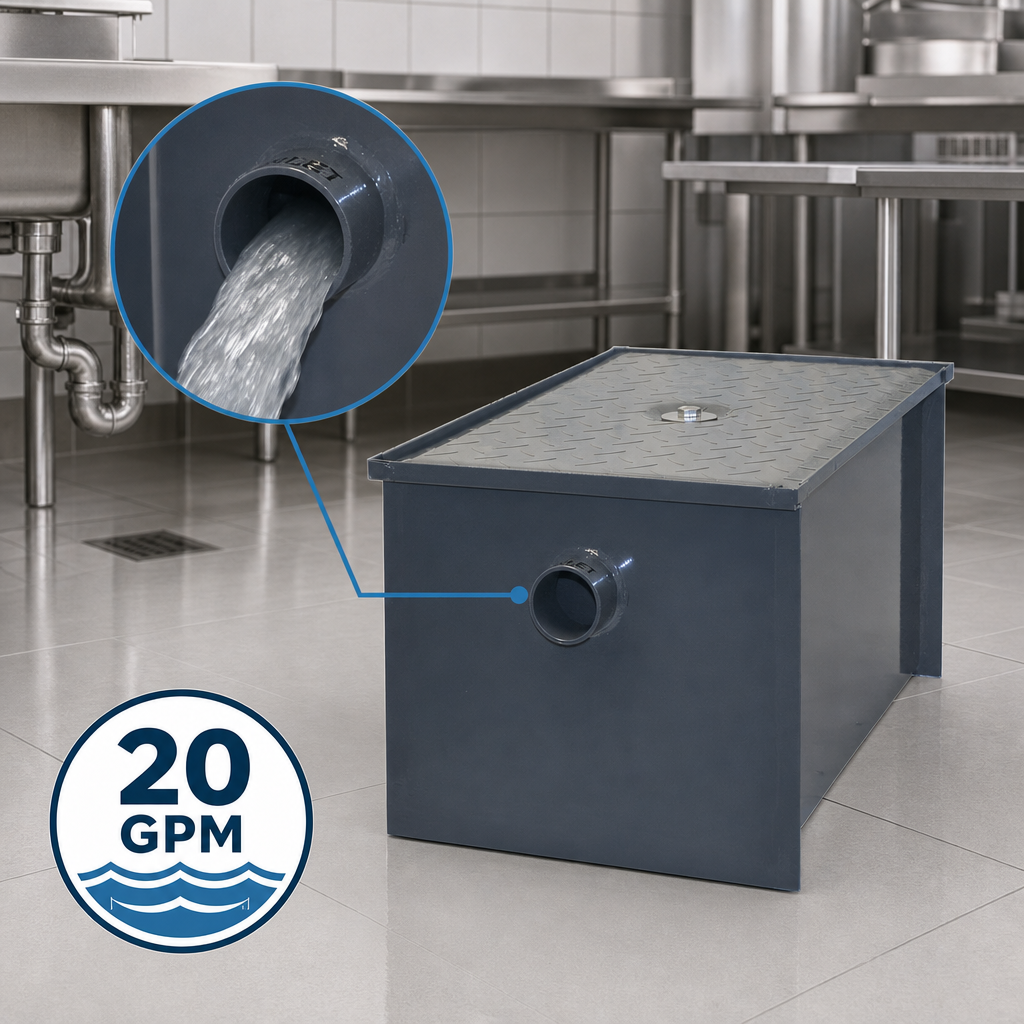 20 GPM Flow Rate