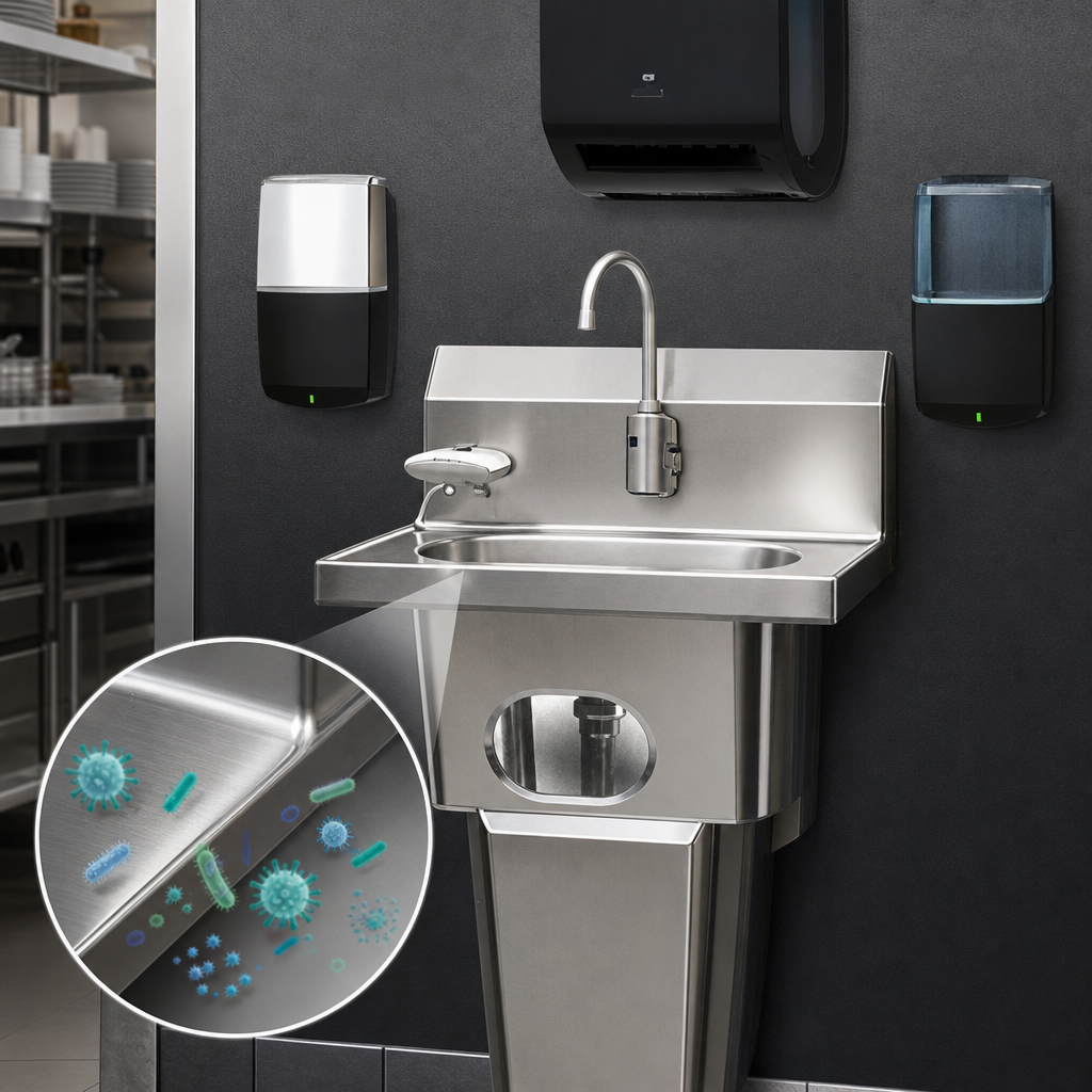 MicroGard Antimicrobial Sink Construction