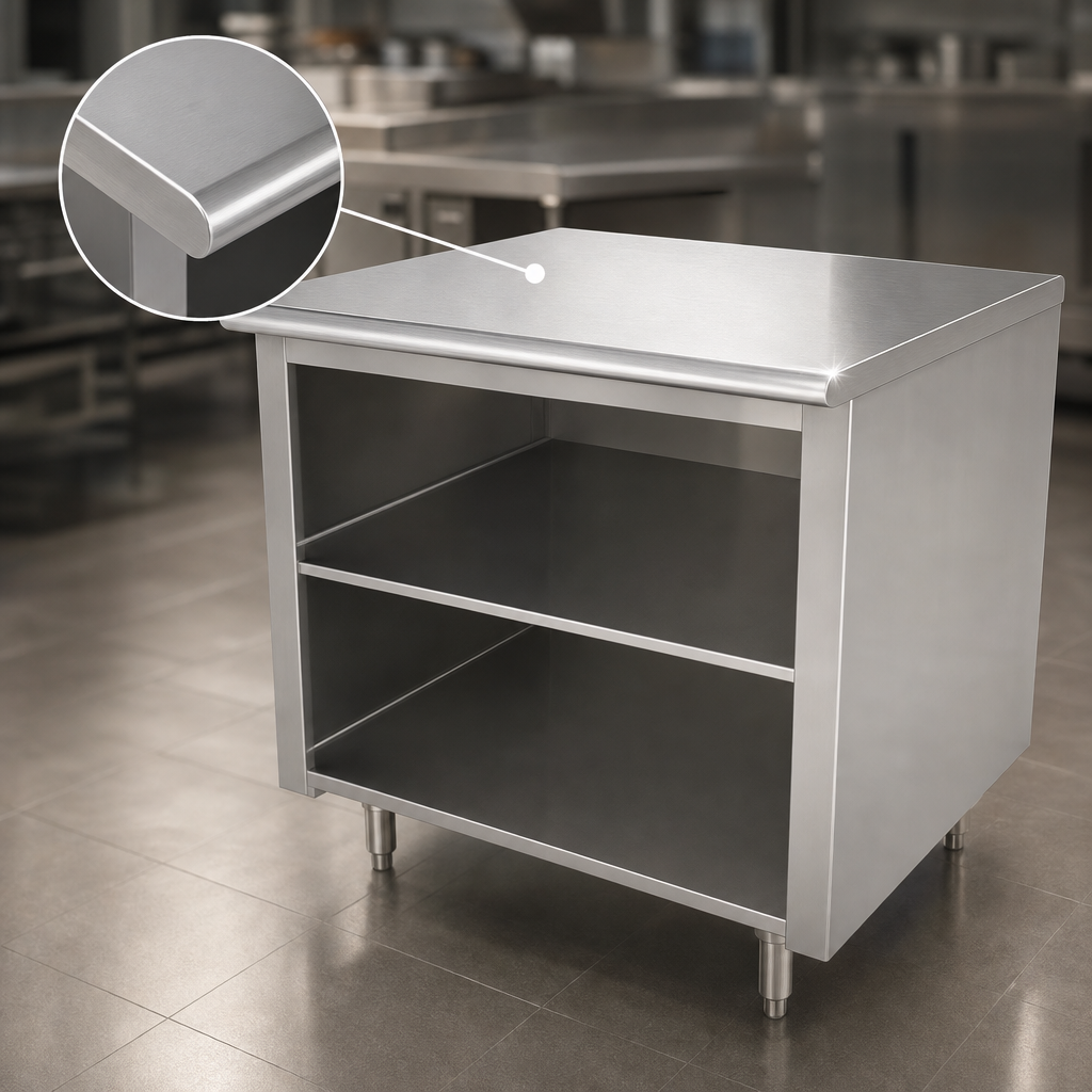 14 Gauge 304 Stainless Steel Top