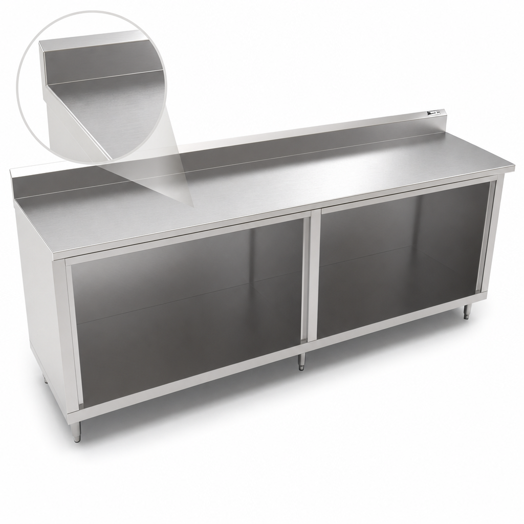14-Gauge Stainless Steel Top