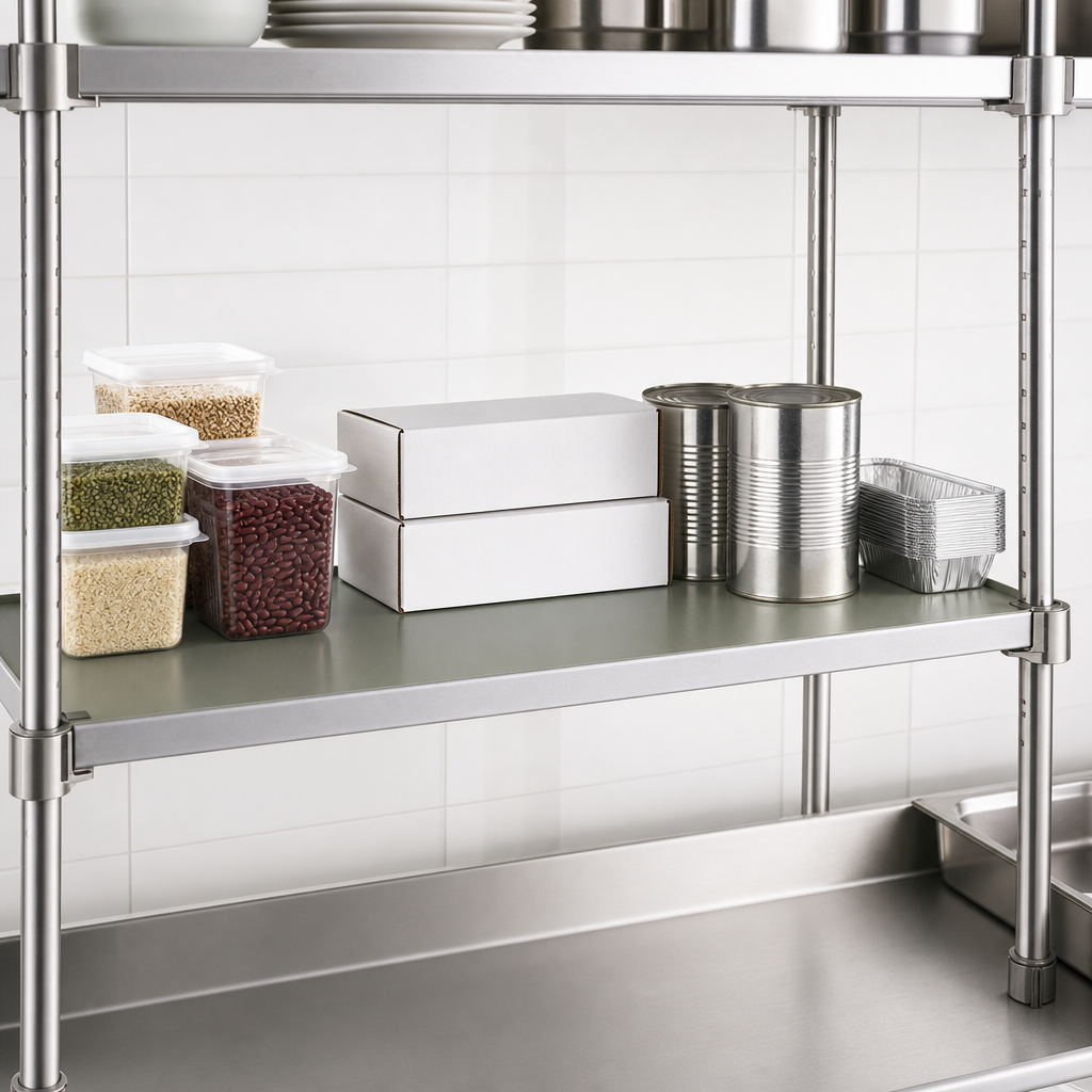 Solid Shelf Surface