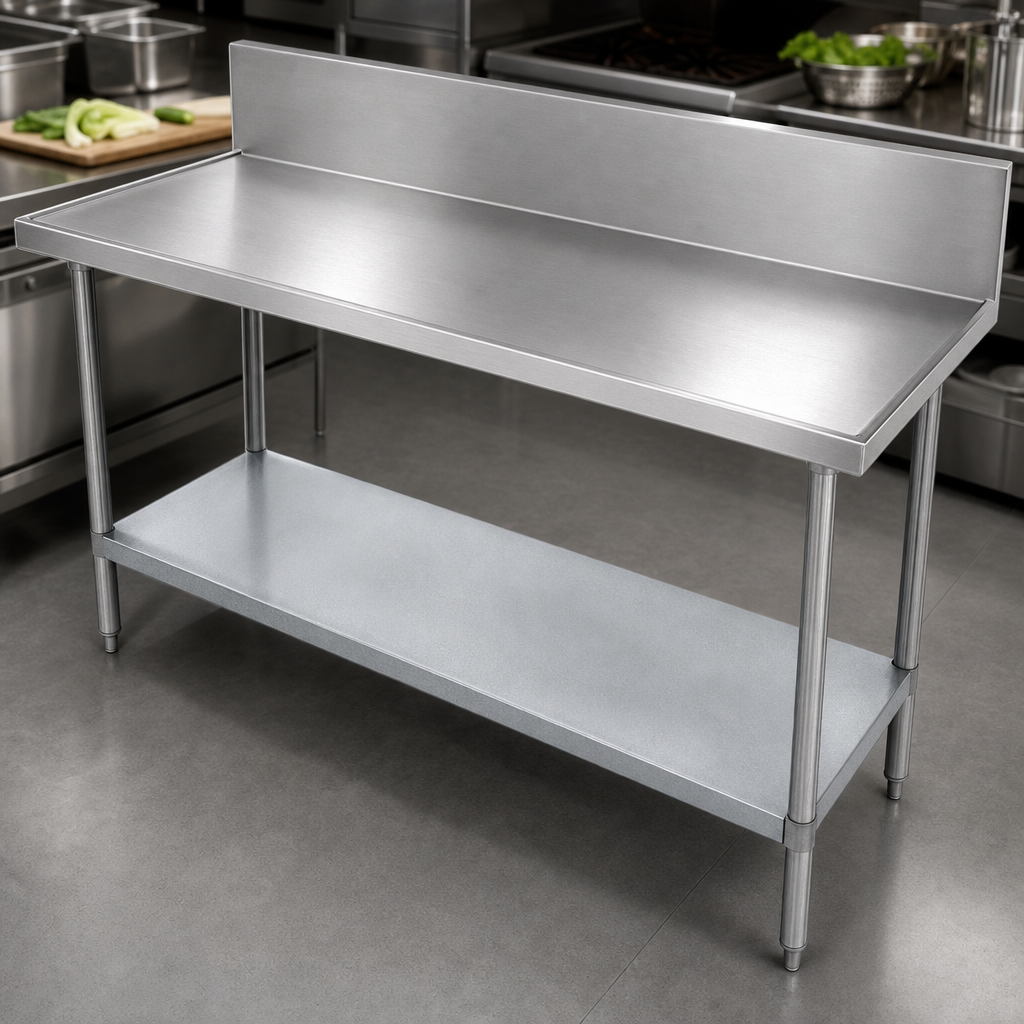 14-Gauge 304 Stainless Steel Top