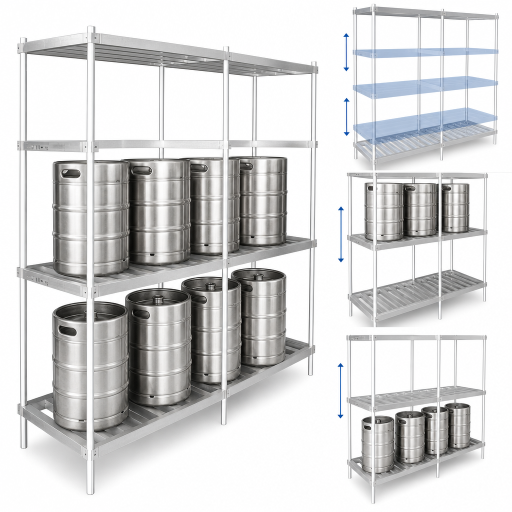 Fully Adjustable Shelves