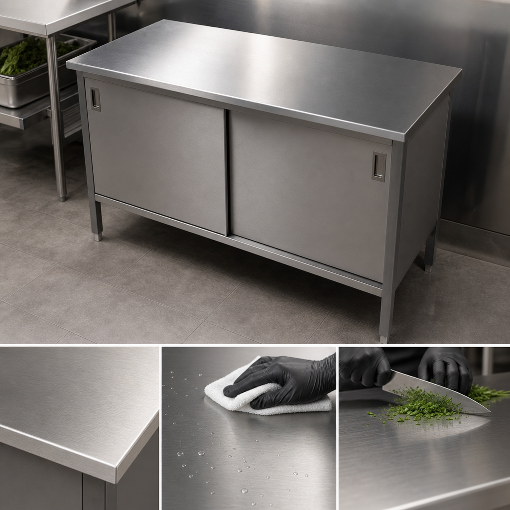 16 Gauge 300 Series Stainless Steel Top