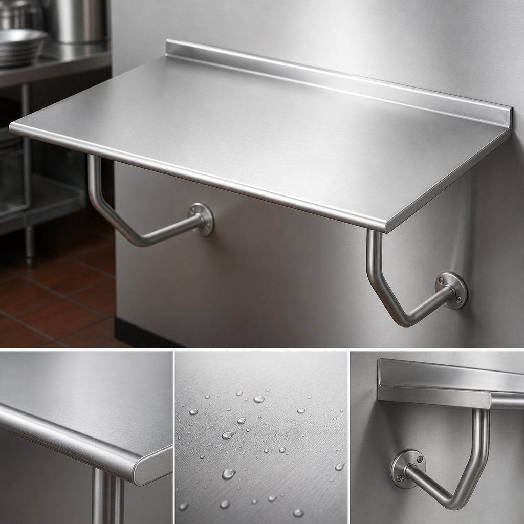 14-Gauge 304 Stainless Steel Top