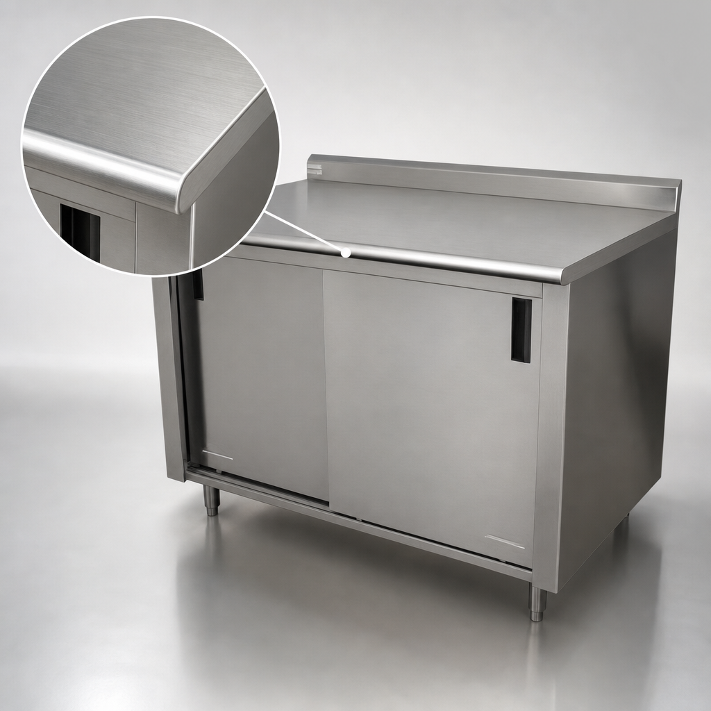 14 Gauge 304 Stainless Steel Top