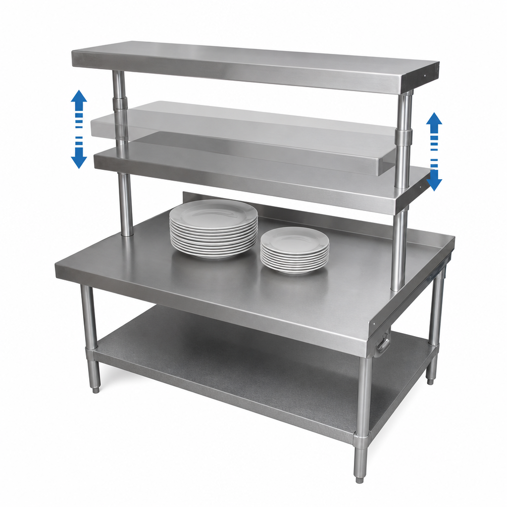 Adjustable Plate Shelf