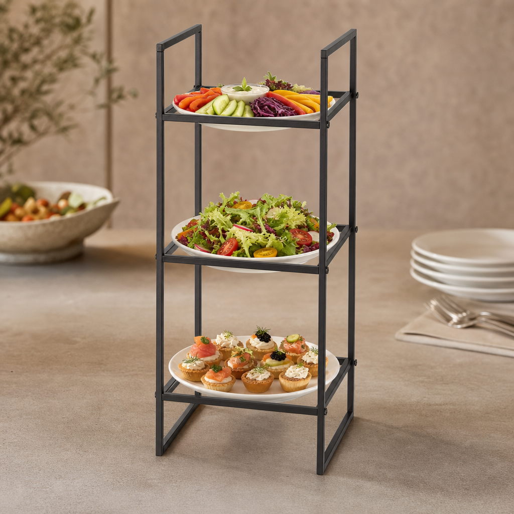 Three-Tier Display