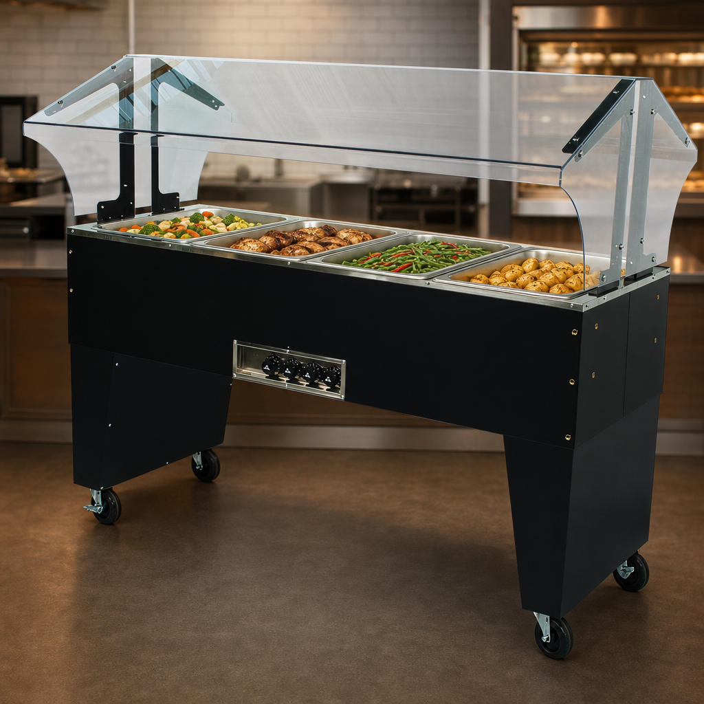 Four-Well Buffet Design