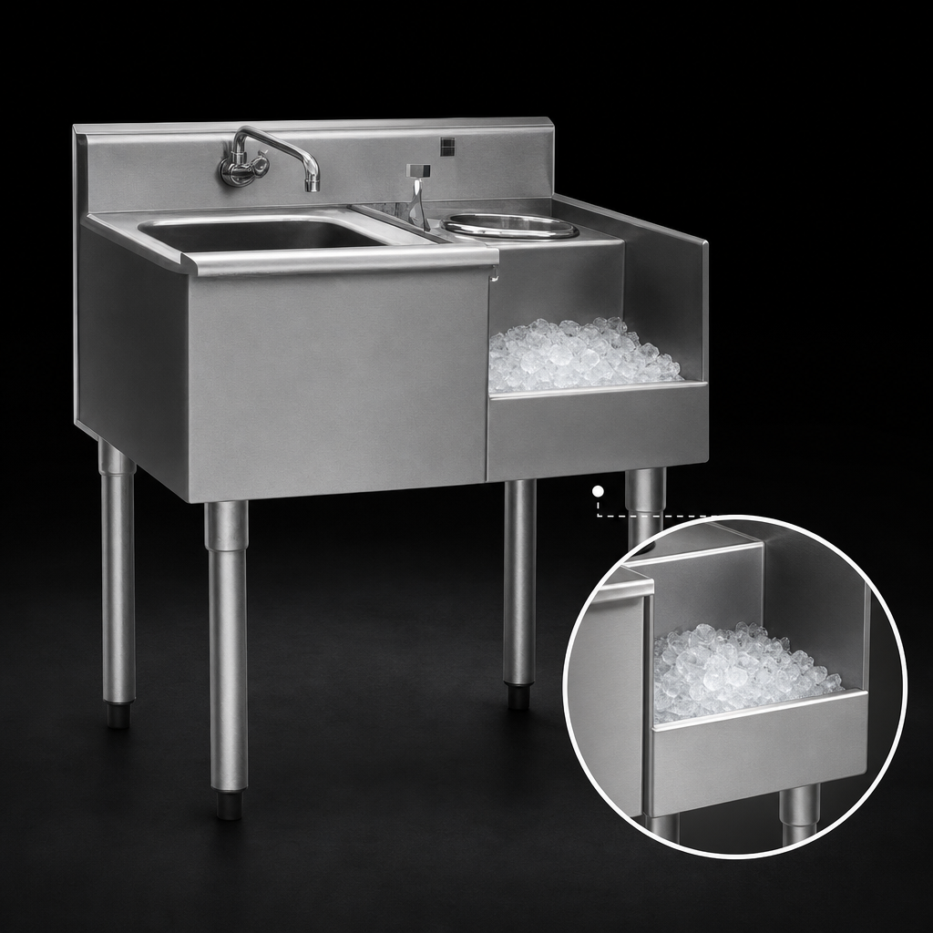 Right-Side 24-Inch Ice Bin