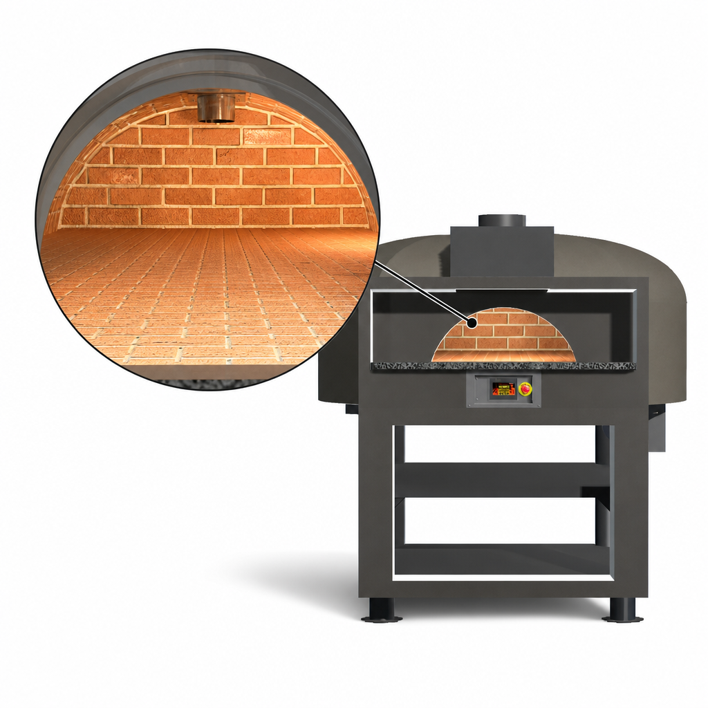 Large Brick Cooking Deck