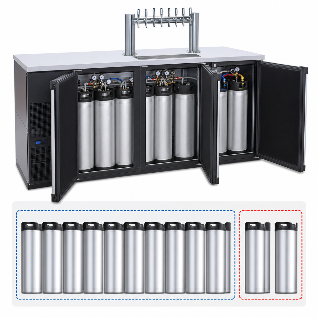 High-Capacity Keg Storage
