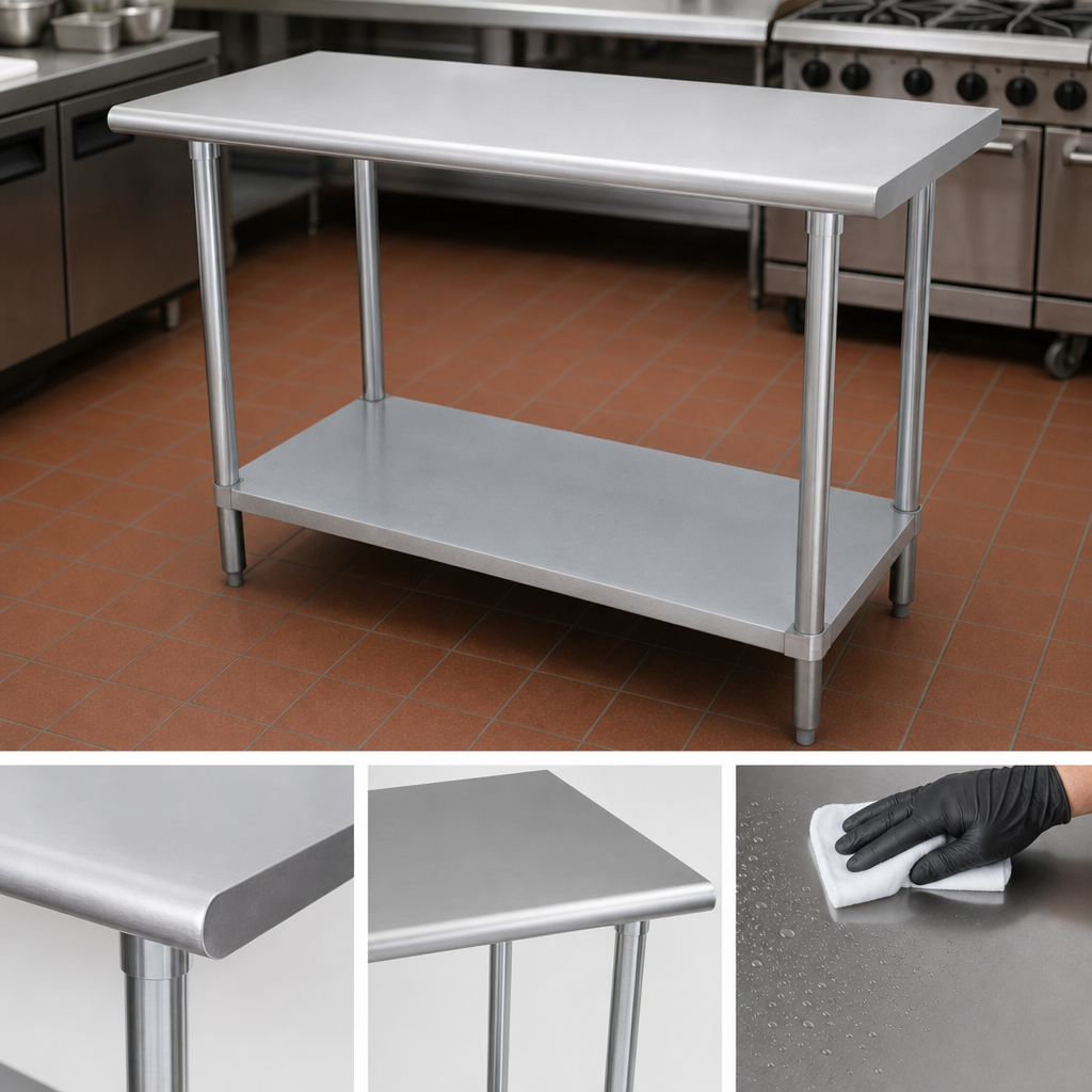 16-Gauge 430 Stainless Steel Top