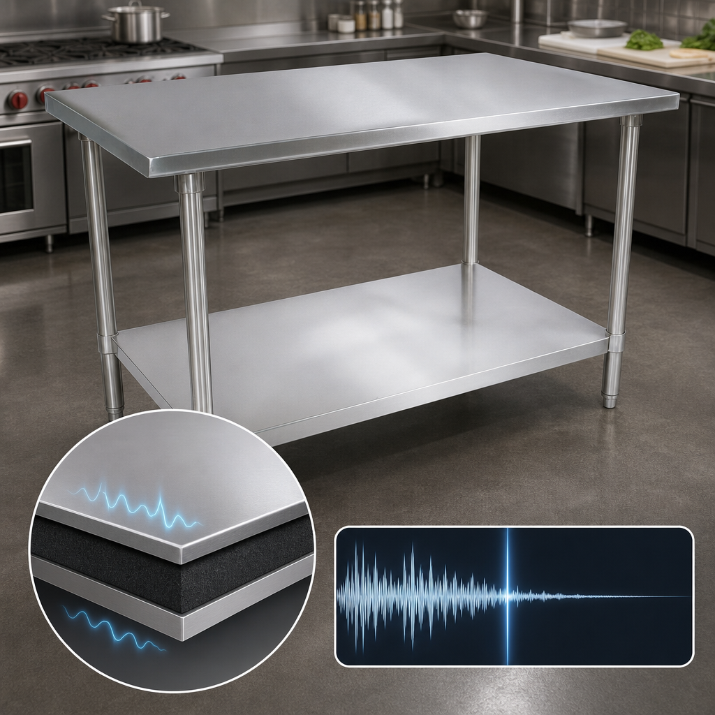 Sound-Deadened Work Surface