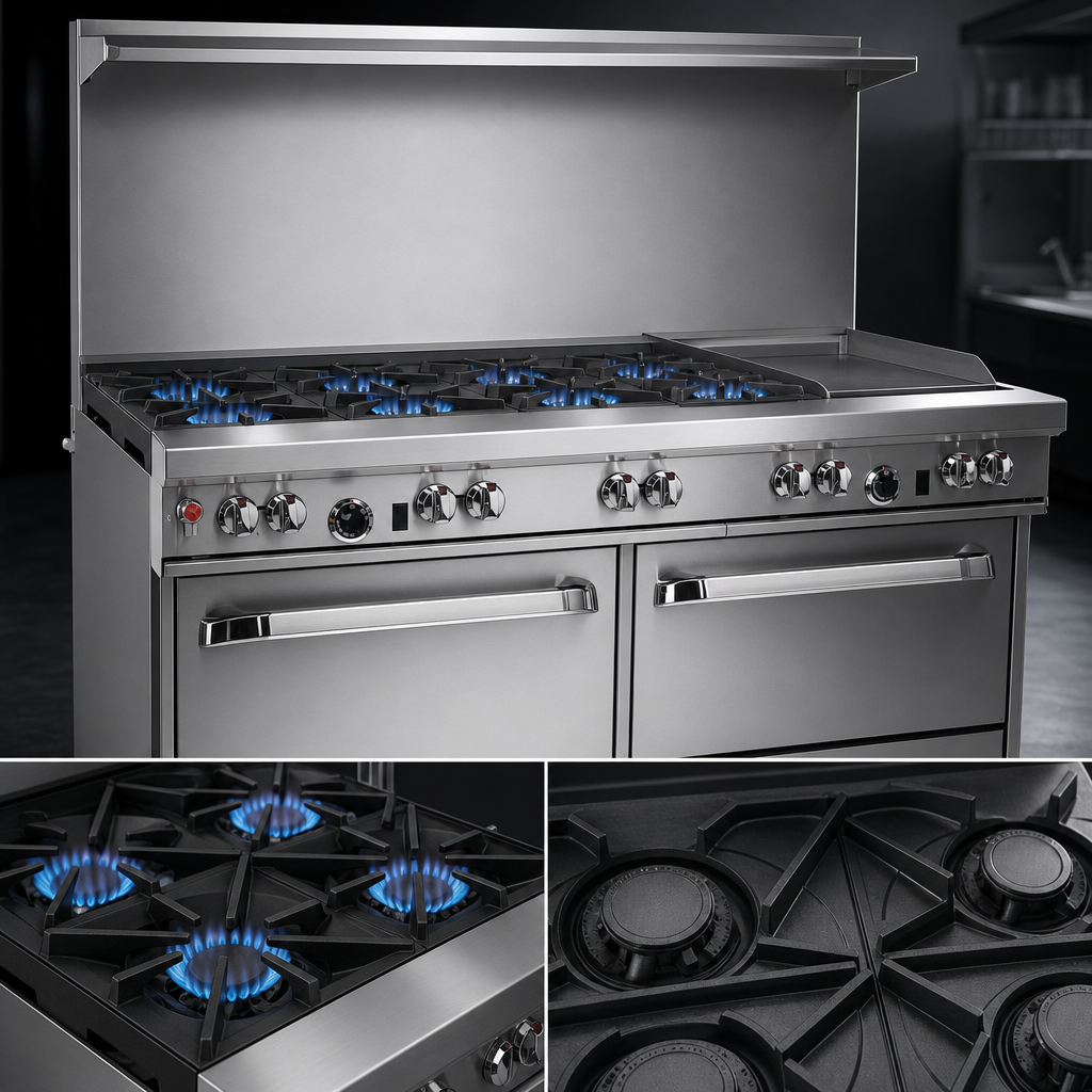 Six-Burner Top