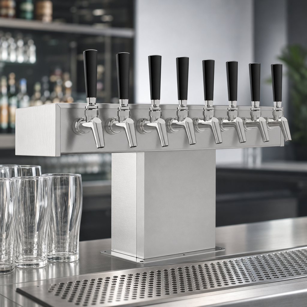 Eight-Faucet Capacity