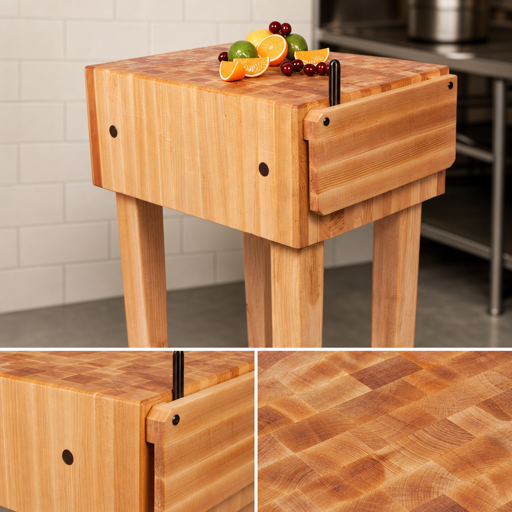 10-Inch Thick End Grain Top