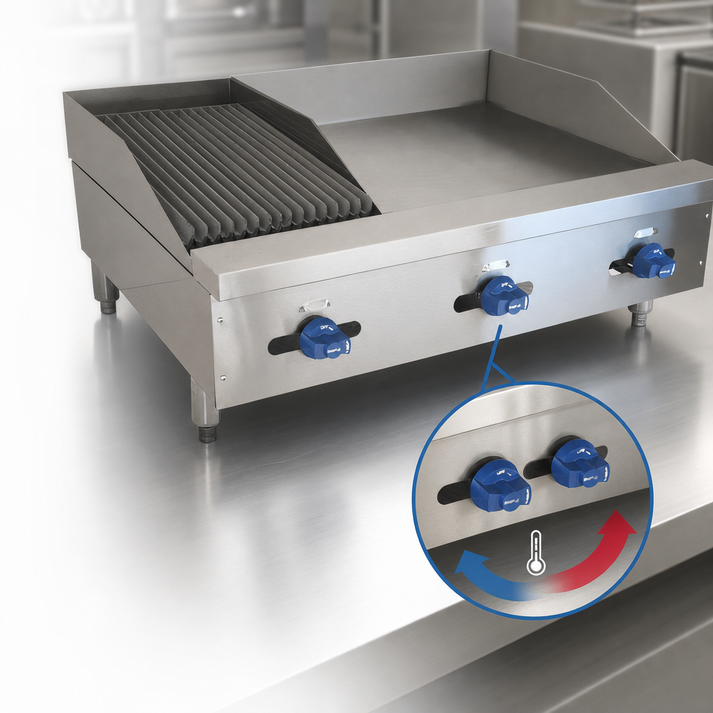 Thermostatic Griddle Controls