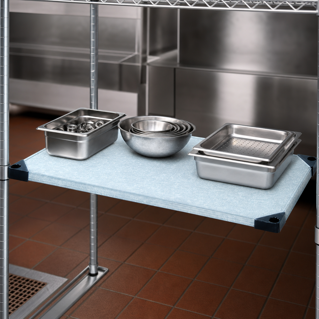 Solid Shelf Surface