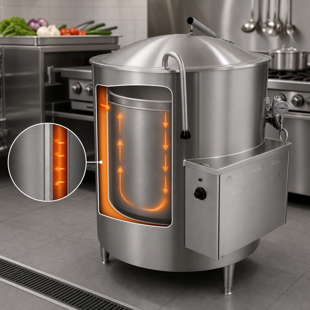 2/3 Jacketed Kettle