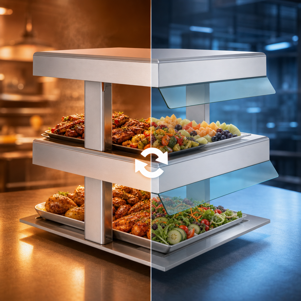 Switchable Hot/Cold Display