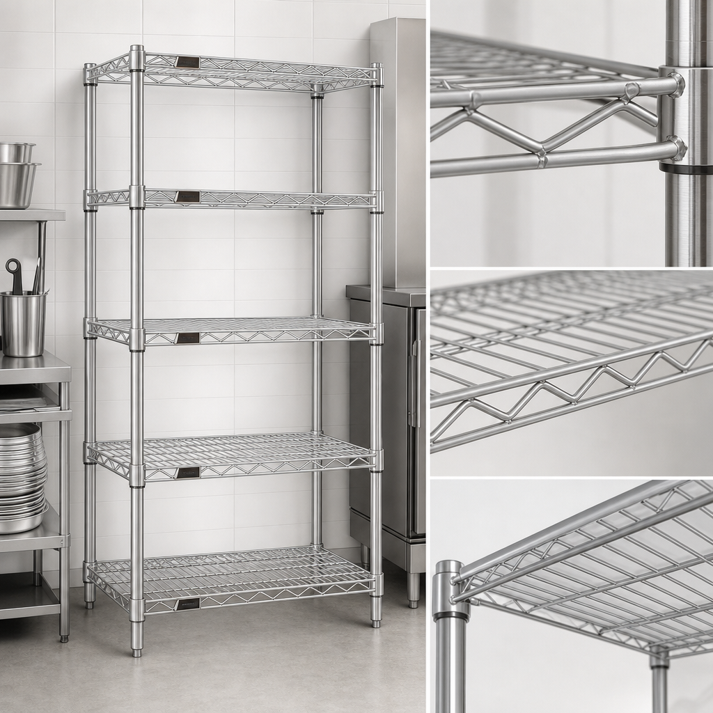 Patented QuadTruss® Shelf Design
