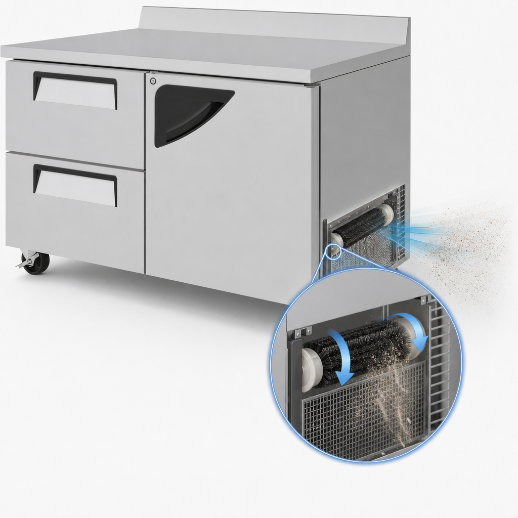 Self-Cleaning Condenser