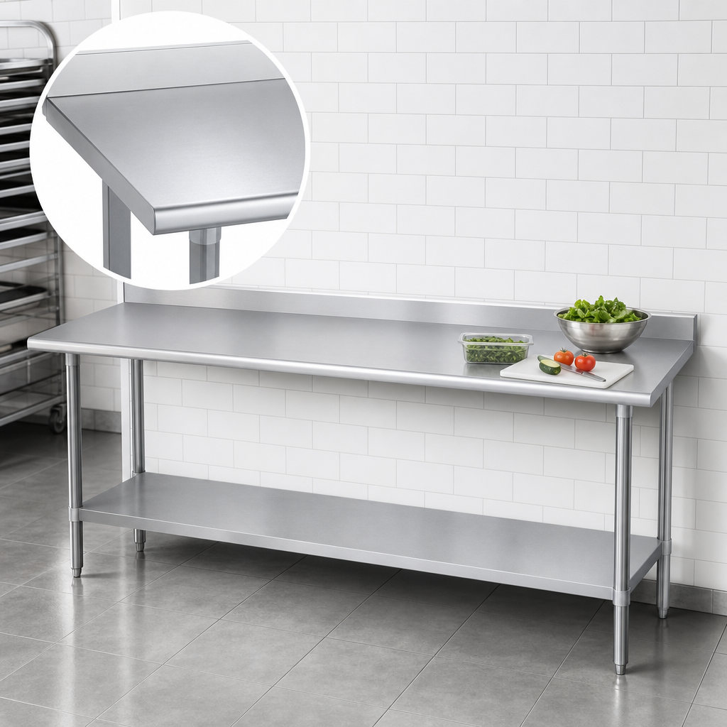 14-Gauge 300 Series Stainless Steel Top