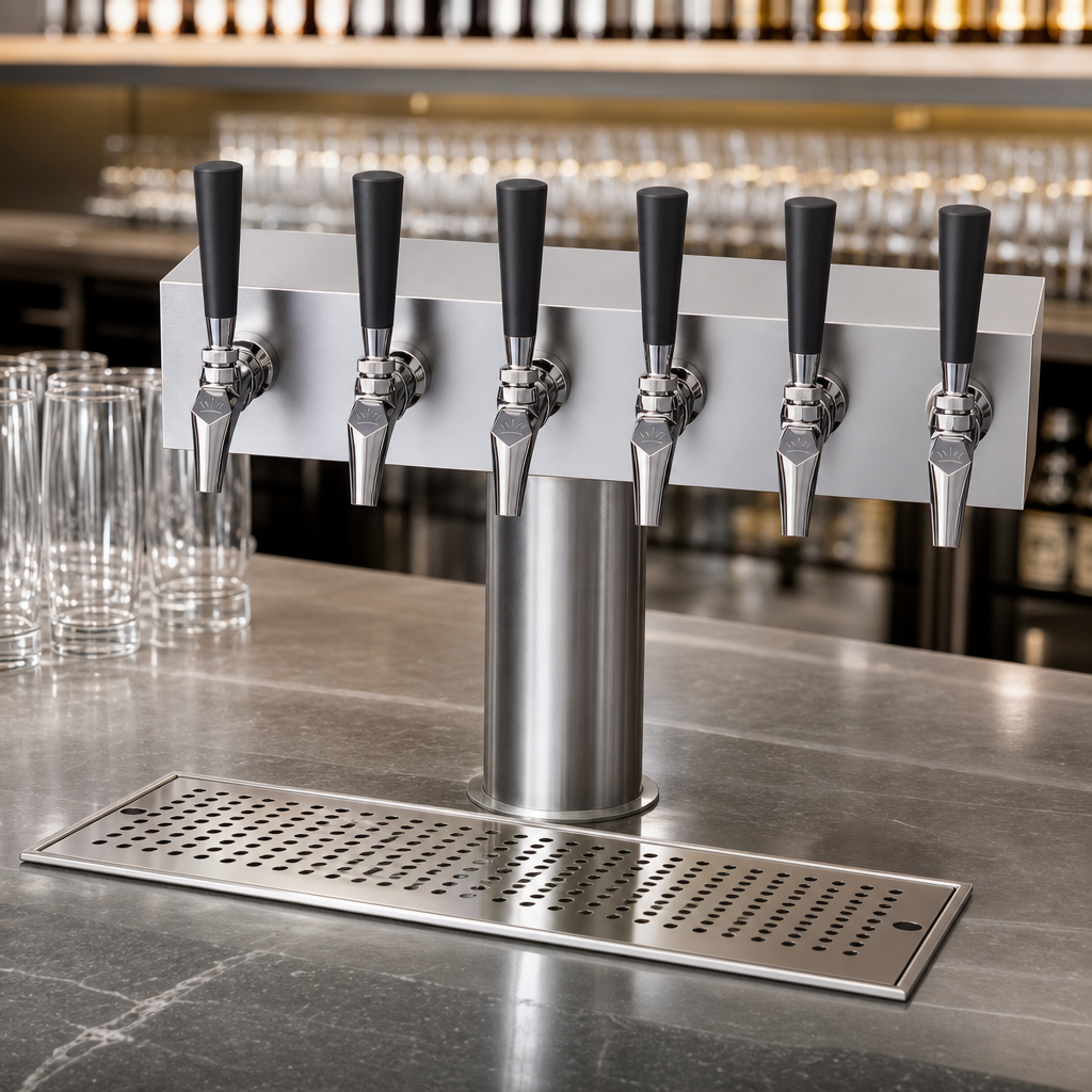 Six-Faucet Capacity