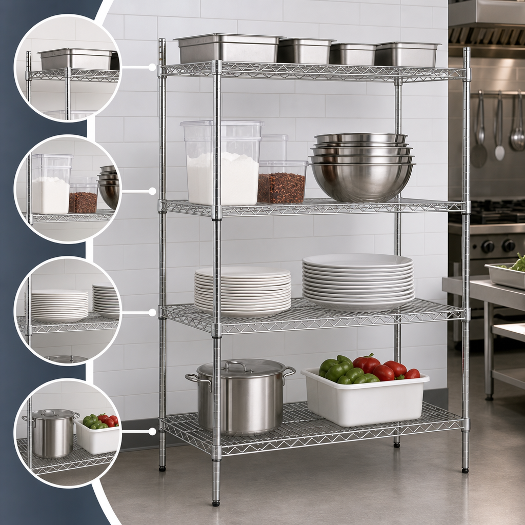 Four Shelf Levels