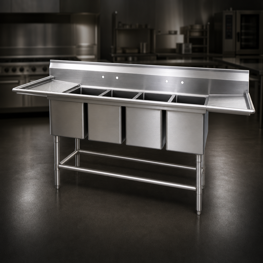 Heavy-Duty Stainless Steel Construction