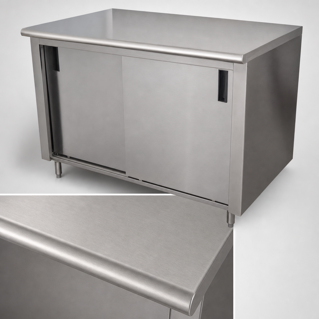 16-Gauge 304 Stainless Steel Top
