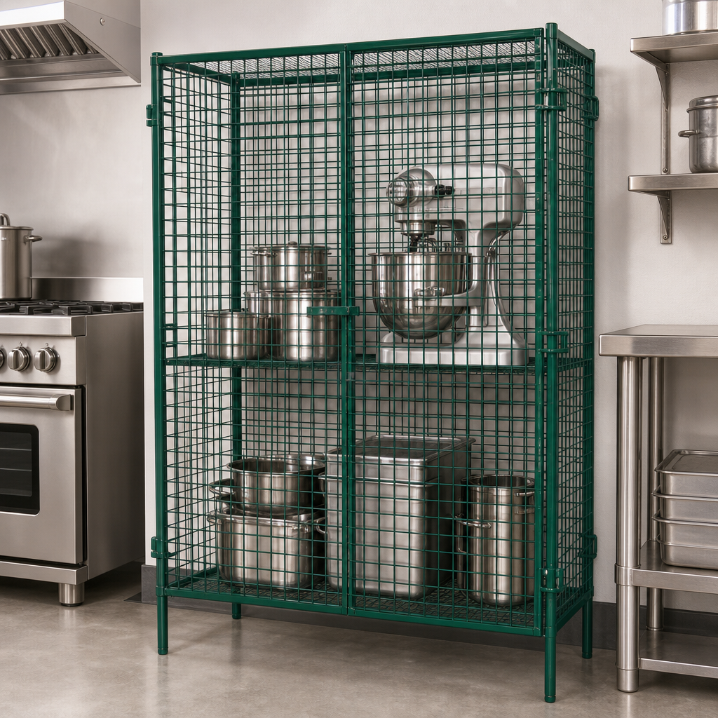 Stationary Security Cage Design
