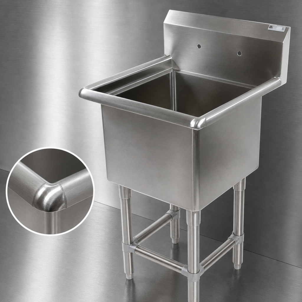 Heavy-Duty Stainless Steel Construction